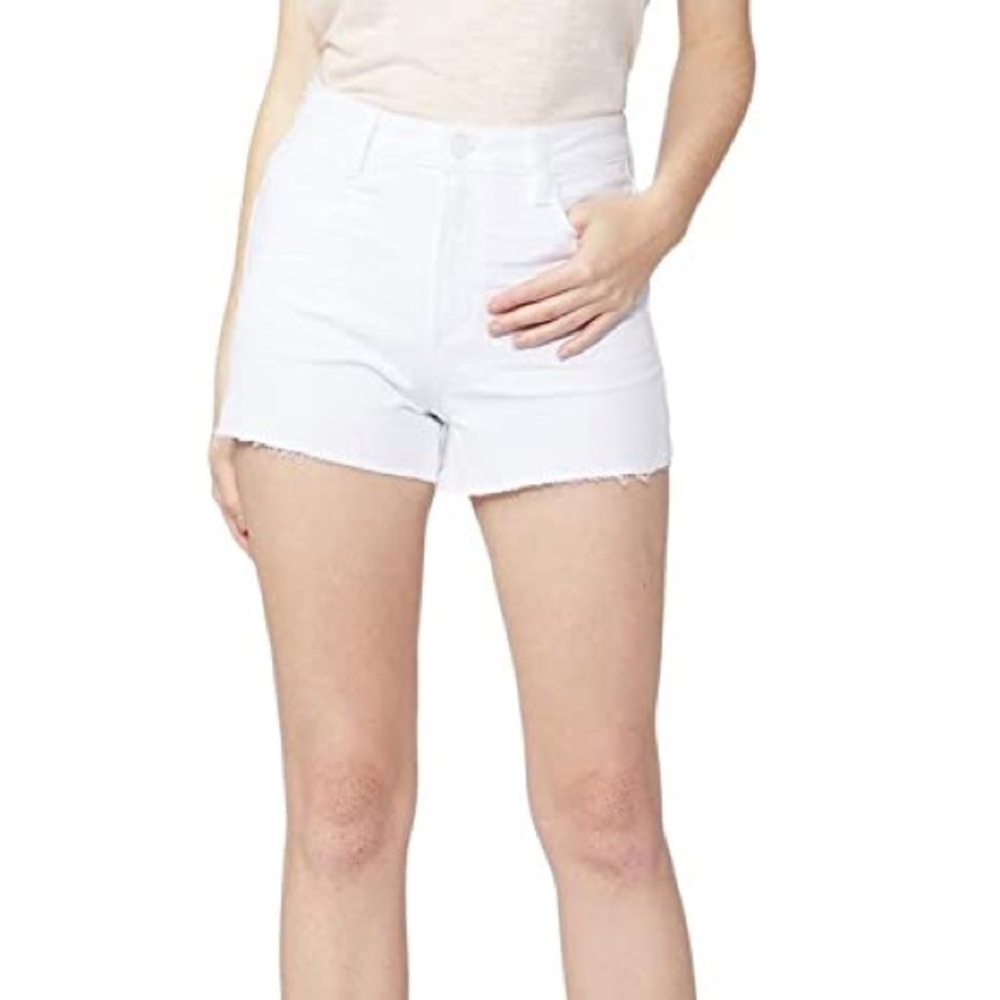 Paige | Jimmy Jimmy Jean Shorts in Optic‎ White Size 28